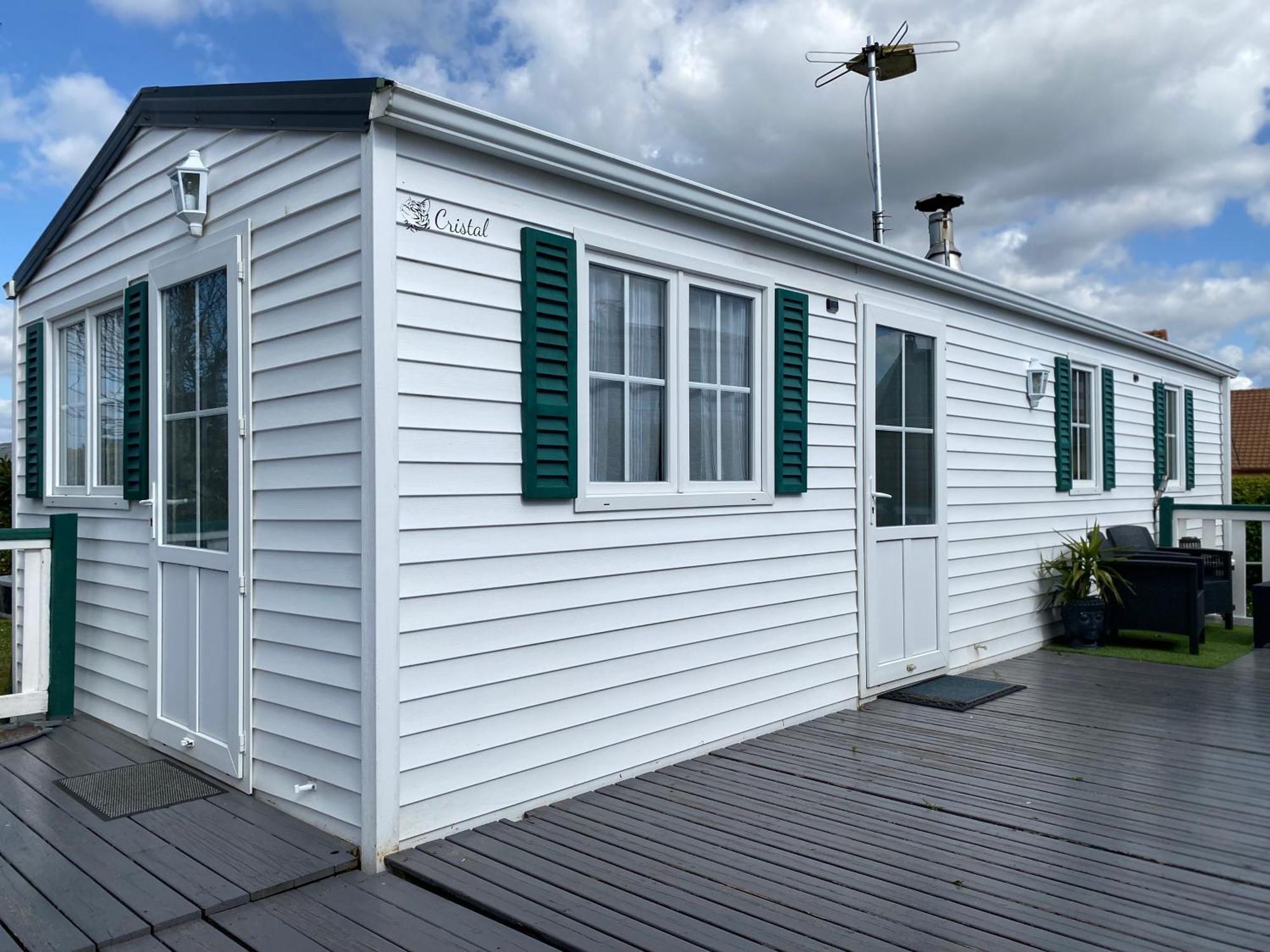 Mobil Home Cristal Biville-sur-Mer Εξωτερικό φωτογραφία