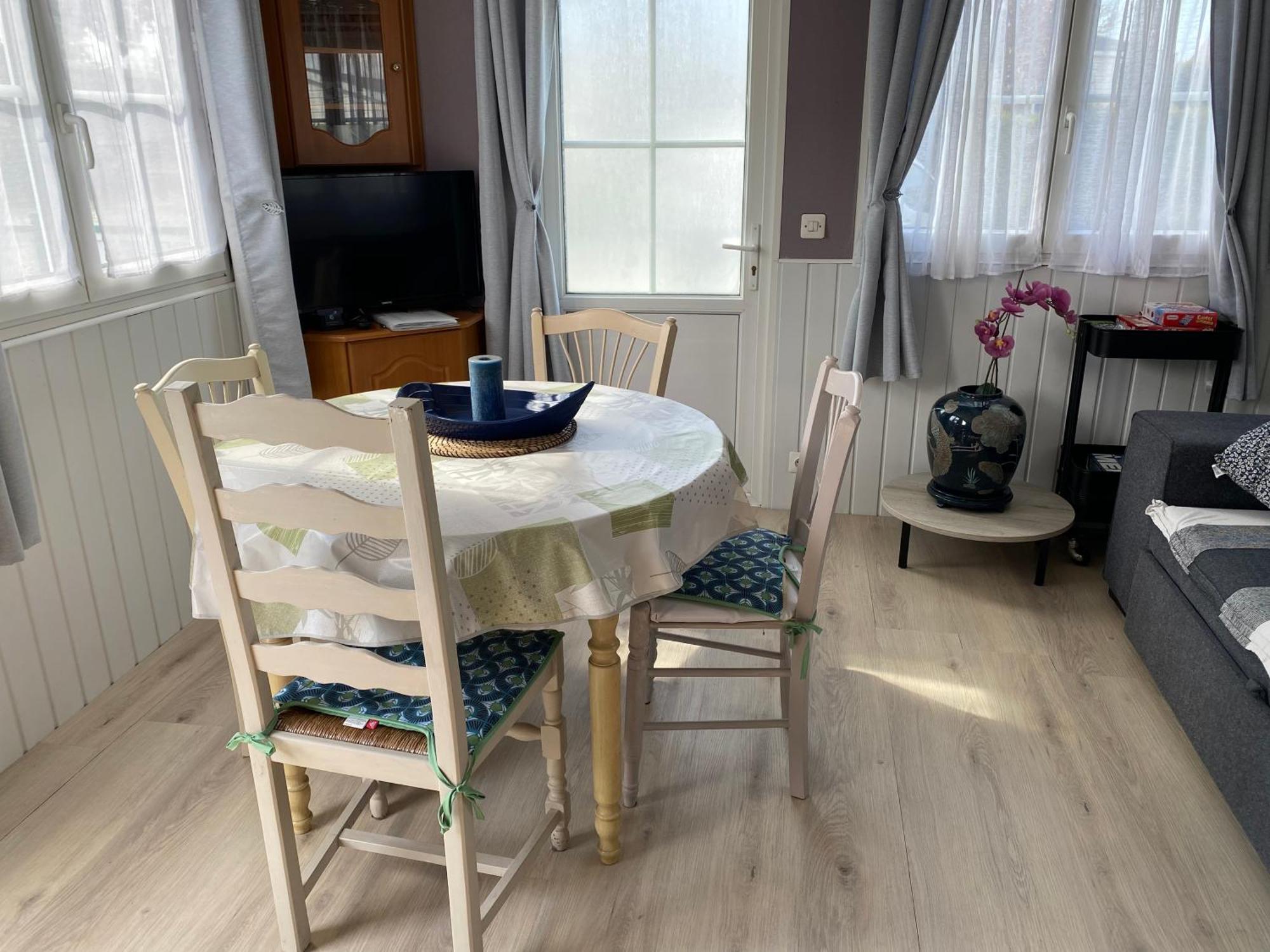 Mobil Home Cristal Biville-sur-Mer Εξωτερικό φωτογραφία